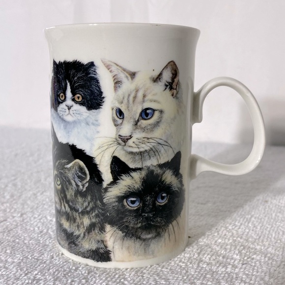 Dunoon Other - Vintage Dunoon Stoneware Cats’ By Deborah Pope Mug Coffee Cup